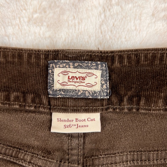 Sold not for sale-!Levis slender bootcut 526 corduroy jeans- 14 M - Picture 2 of 6